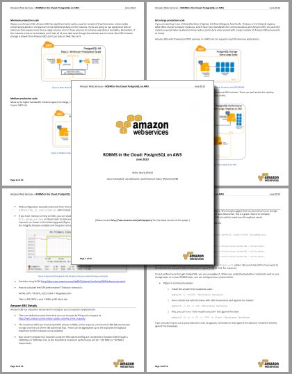 PostgreSQL AWS 的图像结果