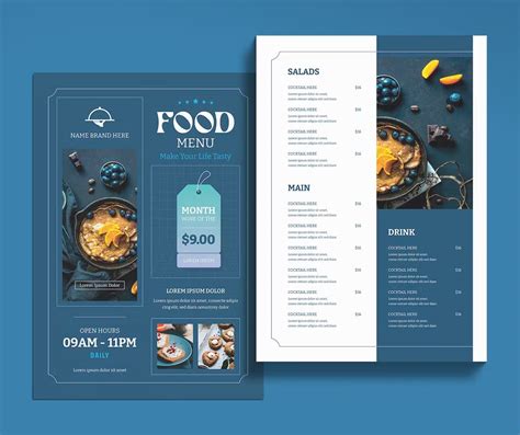 Menu Samples 的图像结果