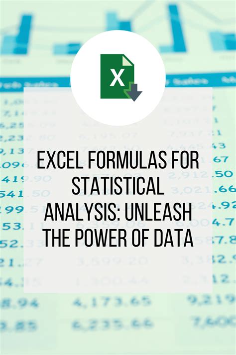 Image result for Statistical Formula in Excel