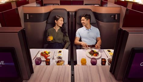 Qatar Airlines Business Class 的图像结果