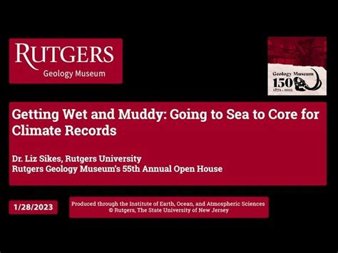 Free Video: Going to Sea to Core for Climate Records from Rutgers ...
