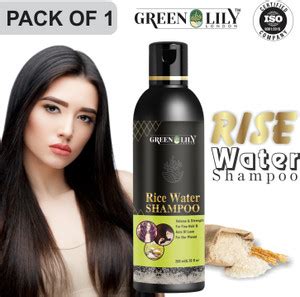 GREEN LILY LONDON Rice Water Shampoo Hair Helps for Hair Grow Long ...