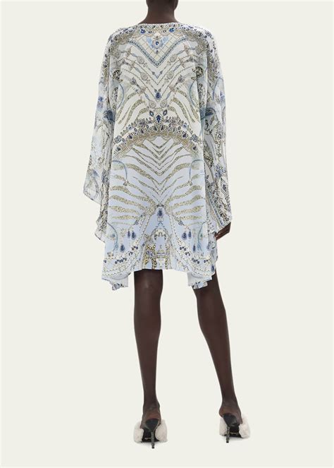 Camilla Moon and Back Flared Kaftan - Bergdorf Goodman