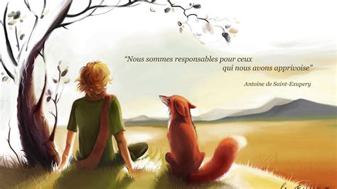 Download wallpaper boy, Fox, the little prince, the little Prince ...