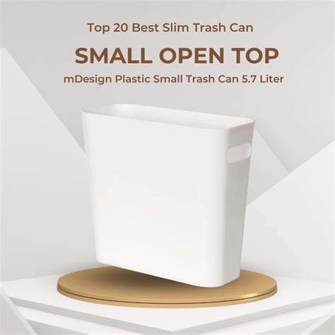 Top 20 Best Slim Trash Cans in 2022 - STROBIGO