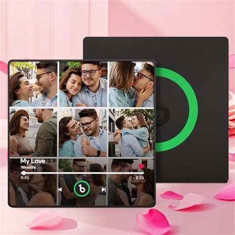 Amazon.com: Custom Music Fridge Magnet Personalized Spotify Plaque Song ...