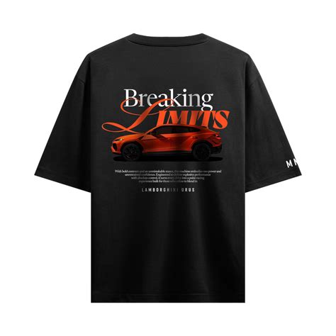 Myugen Urus Black Oversized T-Shirt Price in India | Culture Circle