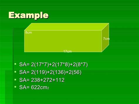 Image result for Surface Area Rectangle