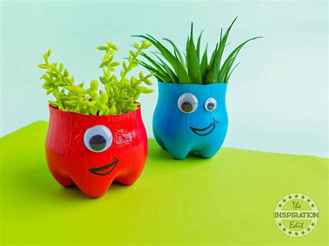 DIY Monster Planters: A Recycled Masterpiece · The Inspiration Edit
