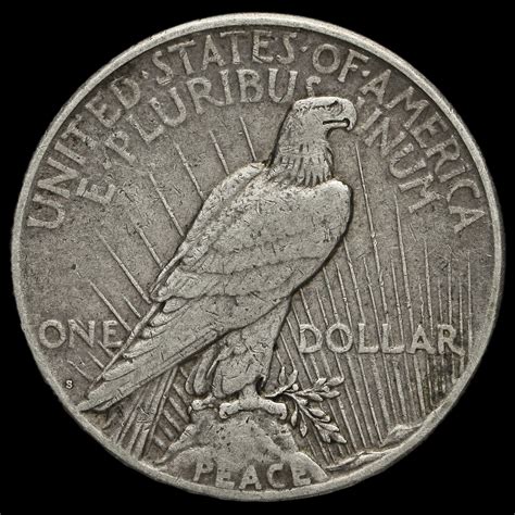 USA 1924 Silver Peace Dollar
