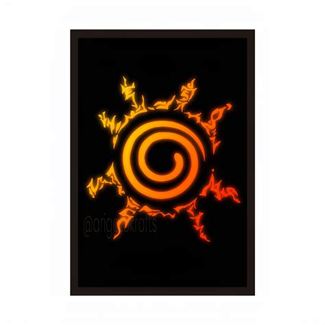 The Tetragram Seal Framed Poster – Inkyprinty.in
