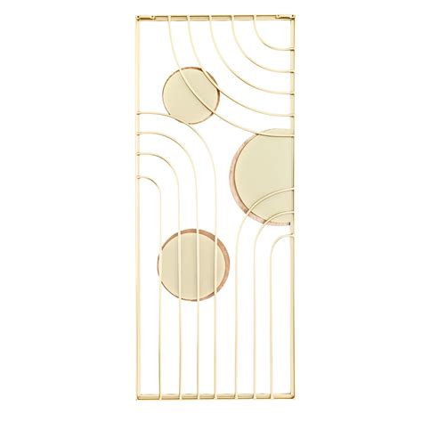 Crosby St. Metal Nesting Lines Wall Decor, 15x36