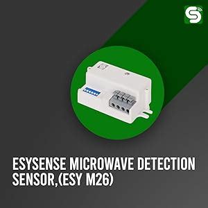 Microwave Motion Sensor |360° Square Shape Motion Detector | 6M ...