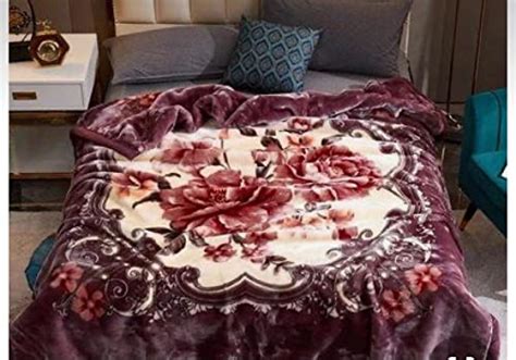 Buy WINSTON HOME Super Soft Double Ply 480 TC Mink Blanket Luxury ...