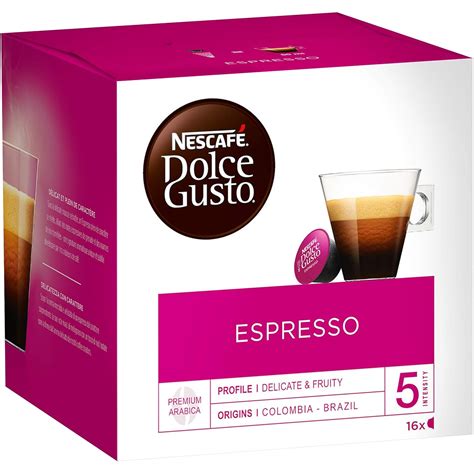 NESCAFÉ Dolce Gusto Espresso Coffee Pods, 16 Capsules (Pack of 3 ...