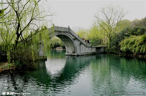 小桥流水摄影图__国内旅游_旅游摄影_摄影图库_昵图网nipic.com