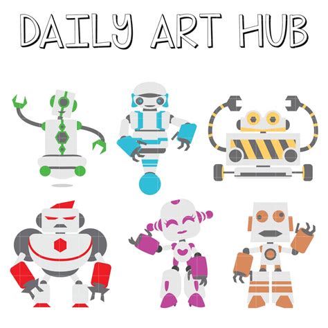 Robots Clip Art 的图像结果