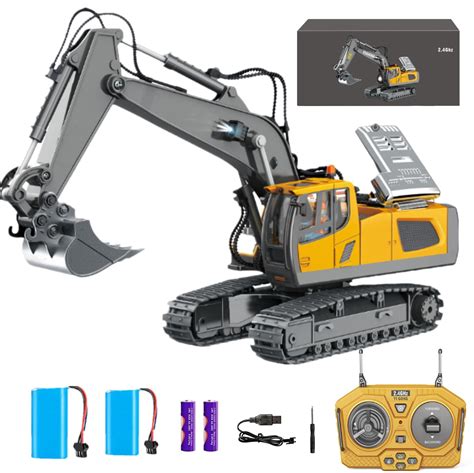 Buy Octics Remote Control Excavator Toys for Boys,Construction Rc ...