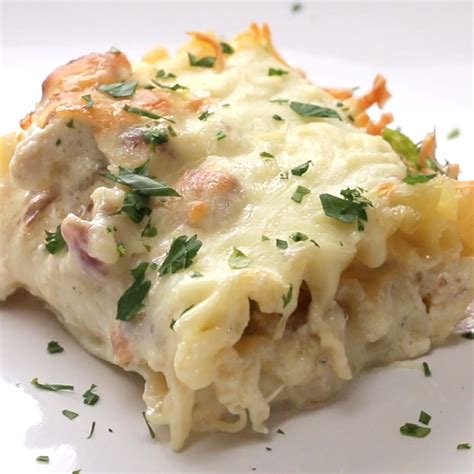 Chicken Alfredo Lasagna Recipe