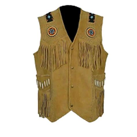 Simple Men's Western Vest For Sale