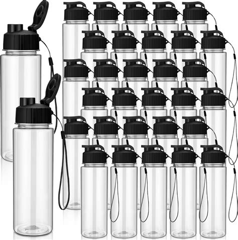 Amazon.com: Gerrii 15 Pcs Water Bottles Bulk 20.3 oz Employee ...