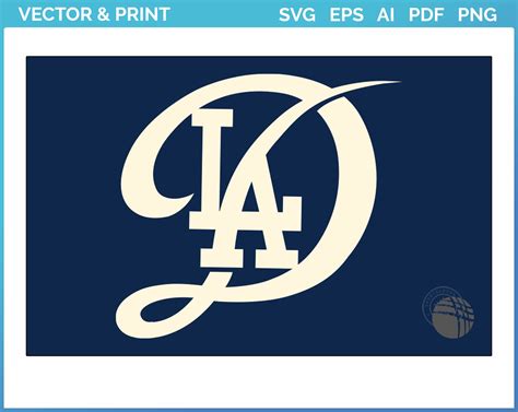 Los Angeles Dodgers - Cap Logo (2024) - Baseball Sports Vector SVG Logo ...