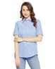 Buy Blue Shirts for Women by Ruhaan'S Online | Ajio.com