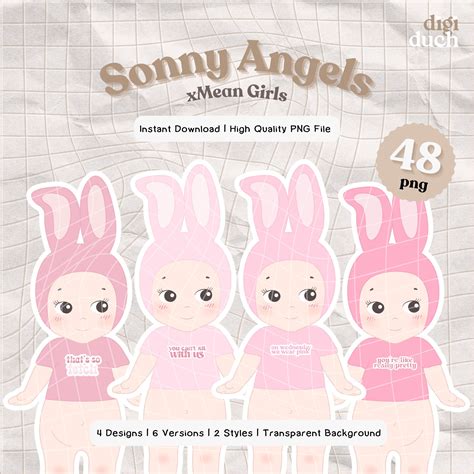48 PNG Sonny Angels Animal Pink Bunny Printable Clipart, Printable ...