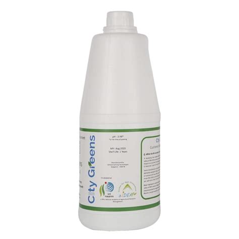 City Greens Greens 1000ml Hydroponics Nutrient – Macro Nutrients for ...