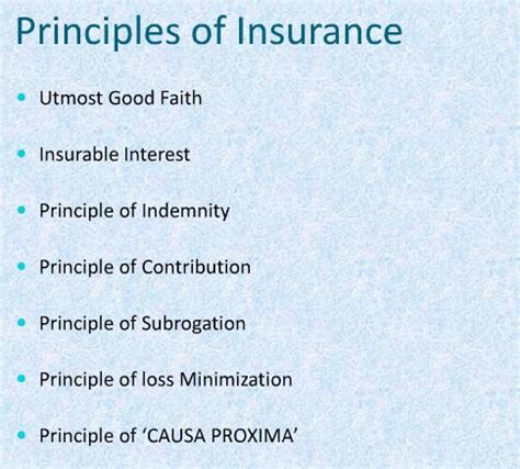 Image result for Principles of Insurance