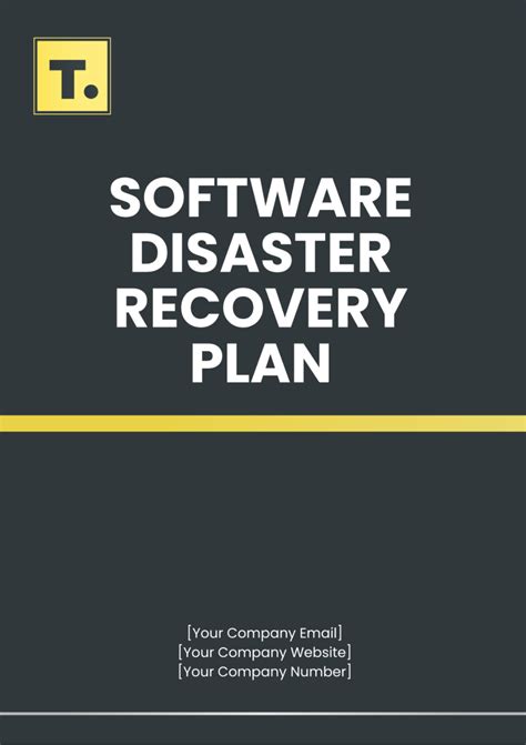 Rezultat imagine pentru Disaster Recovery Plan Example