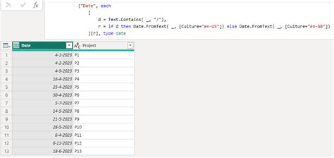 Image result for Power Query Editor Date Format