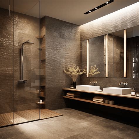 Sophisticated Retreat: Inspiring Bathroom Tile Design Ideas