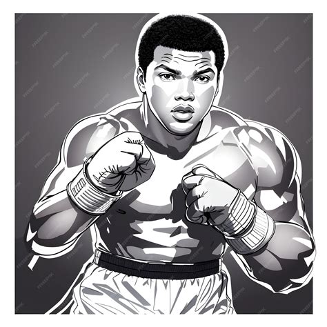 Premium AI Image | Muhammad Ali biography Legendary boxer Muhammad Ali boxing career The ...