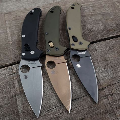 AWT Custom Aluminum Scales for Spyderco Manix 2 Knife - Agent Series ...