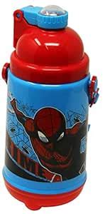 H M International Plastic Marvel Spider Man Insulated Sipper Bottle ...
