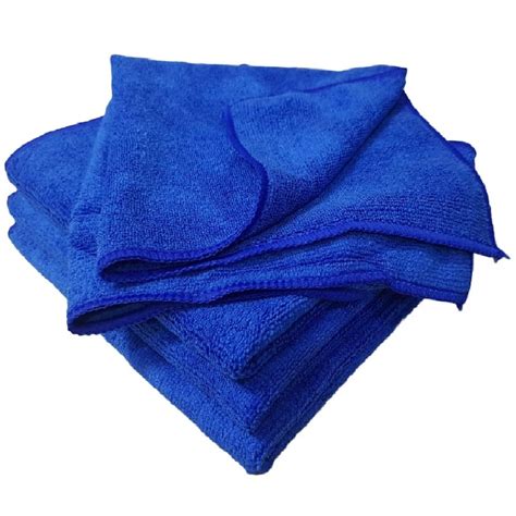 SOBBY Car Microfiber Cleaning Cloth Set of 4 pcs - Premium Microfibre ...