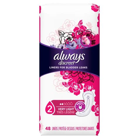 Always Discreet and Pads Liners 的图像结果