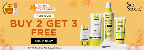 Buy2 & Get3 SunScoop SPF Sunscreen Online, Shop Now! – Innovist