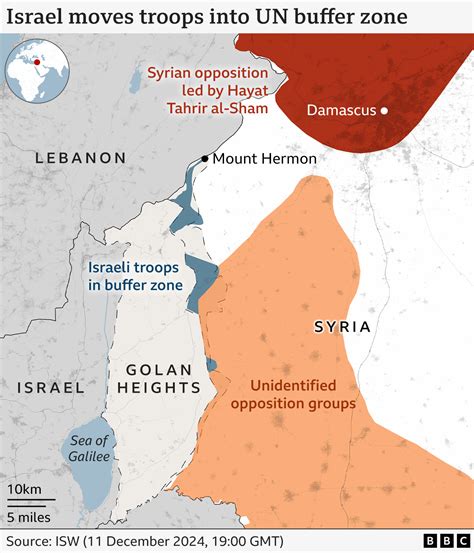Syria in maps: Who controls the country now Assad has gone? - BBC News
