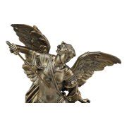 Ebros Large Archangel Saint Michael Slaying Chained | Ubuy India