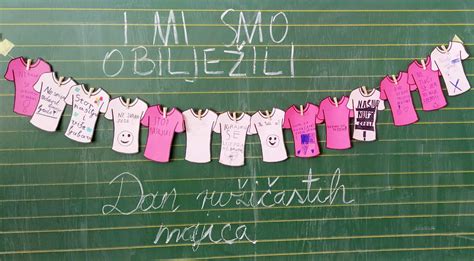 Obilježili smo Dan ružičastih majica – Školski list Duga