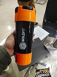 Boldfit Gym Pro Cyclone Shaker Bottle 500ml for protein shake with ...