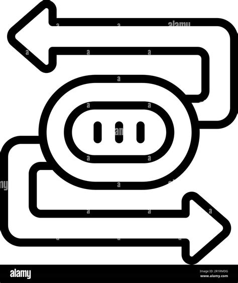 Marketing barter icon outline vector. Money evolution. Card cash Stock Vector Image & Art - Alamy