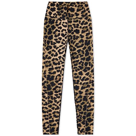P.E Nation Valley Leopard Print Legging Olive Animal Print | END. (GB)