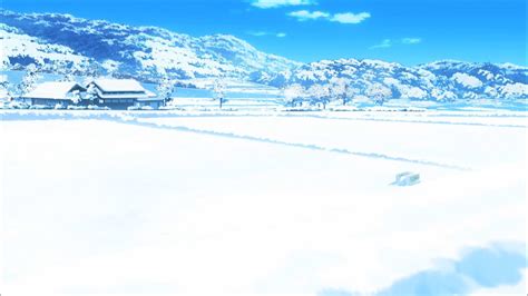 Snowy Anime Wallpaper
