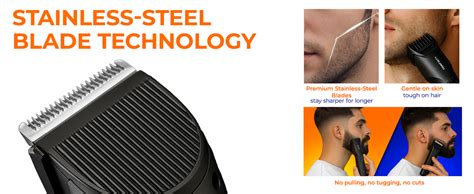 Trimfinity Rizzler Beard Trimmer for Men | Precision Control with 25 ...