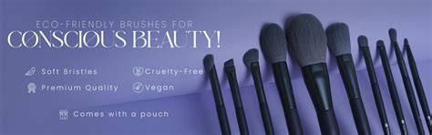 Makeup brush set of 10 with FREE pouch – Star Struck by Sunny Leone