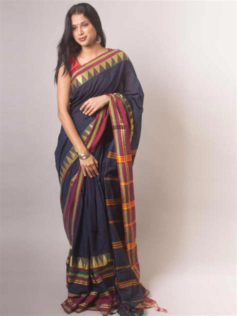 Begampuri Bengal Cotton Sarees – AEVUM