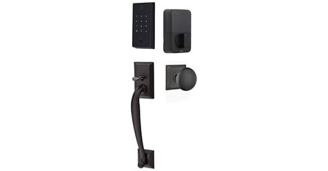 Emtek EMP23235PUS19 Empowered 2 Franklin Sectional Electronic Touchpad ...